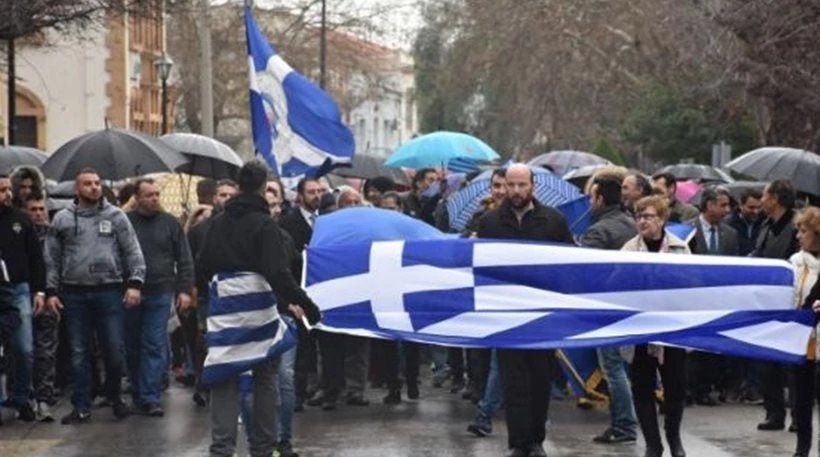 Βροντοφώναξαν σαν Μακεδόνες οι Χιώτες (βίντεο)